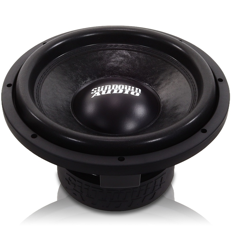 Sundown 1500W Peak Dual 4 ohm VC Classic SA Series 12″ Subwoofer CLASSIC-12-D4