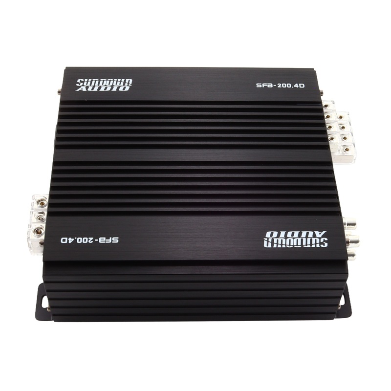 Sundown 4 Channel 1/2/4 Ohm SFB Series 200W Multi Channel Amplifier SFB-200.4