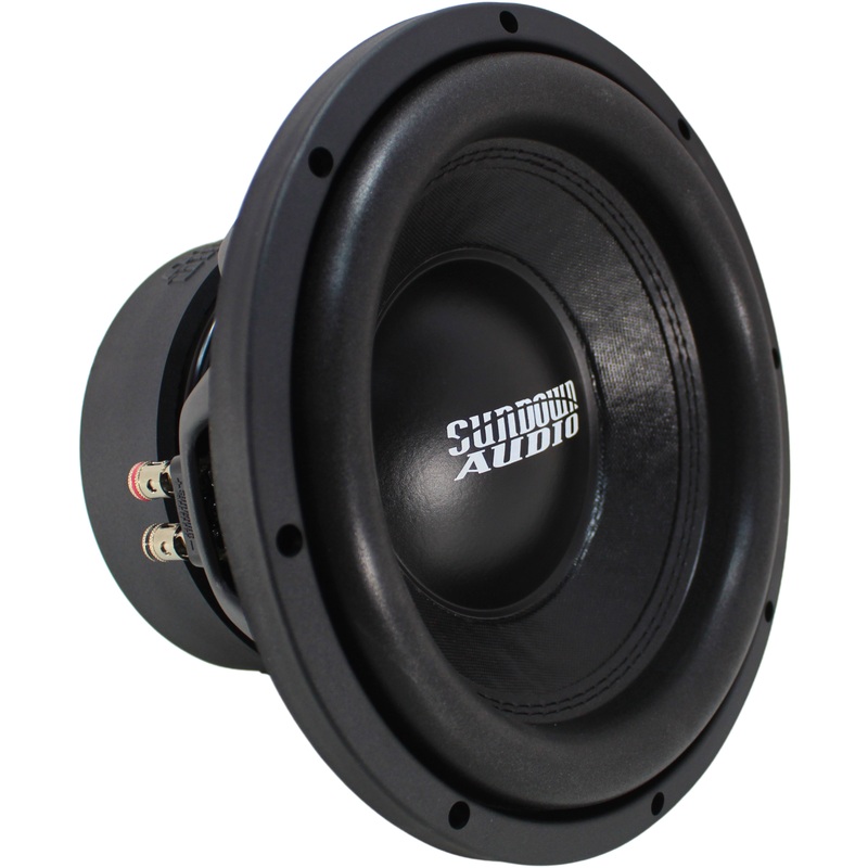 Sundown Audio E-Series V.4 10″ 750W RMS Dual 2-Ohm VC Subwoofer / E-V.4-10-D2