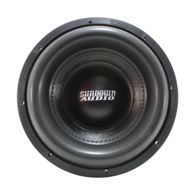 Sundown Audio Z v.6 Series 12″ 2500W RMS Dual 1 Ohm VC Car Subwoofer ZV6-12-D1
