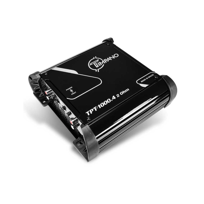 Timpano 4 Channel 1200W Peak 2 Ohm Full Range Car Audio Amplifier TPT-1000.4-2