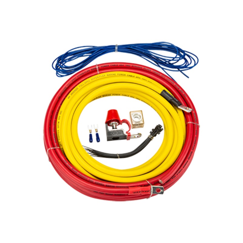 Kicker Complete 8 AWG OFC Marine Amp Power Installation Kit 47KMPK8