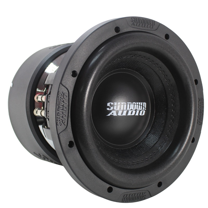 Sundown Car Audio 1000 Watt RMS Dual Voice Coil X v.4 Series 8″ Subwoofer X-8 Dual 2 ohm
