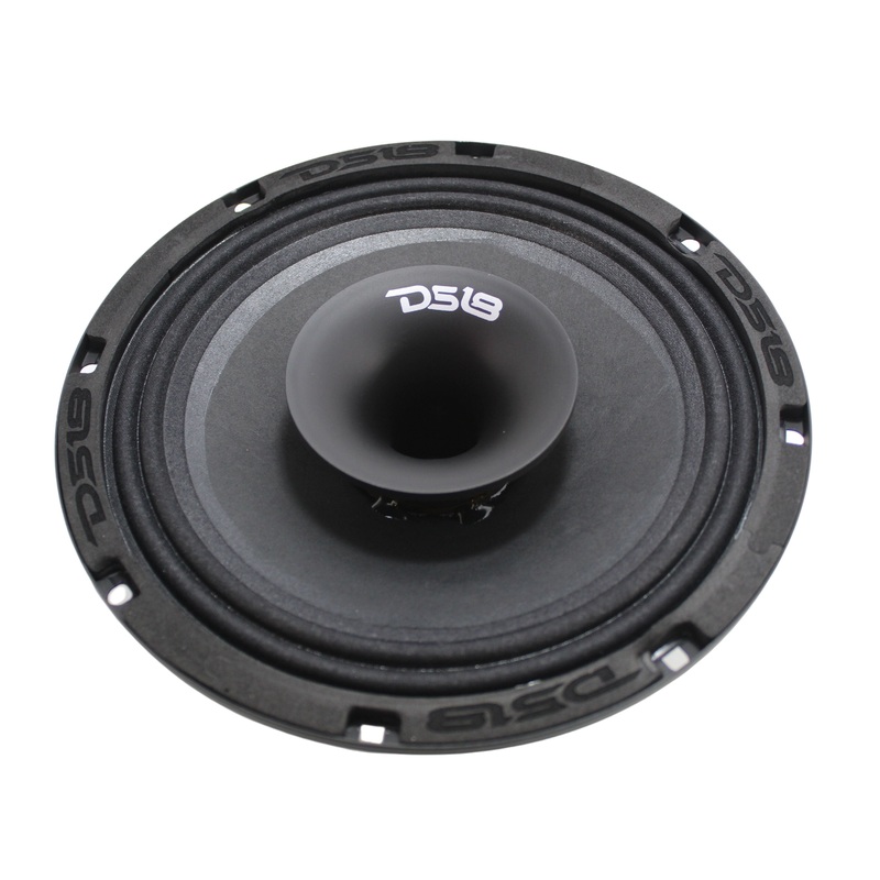 DS18 8″ Hybrid Slim 2-way Speaker w/ 1″ Driver Horn 400W Peak 8-Ohm PRO-HY8MSL