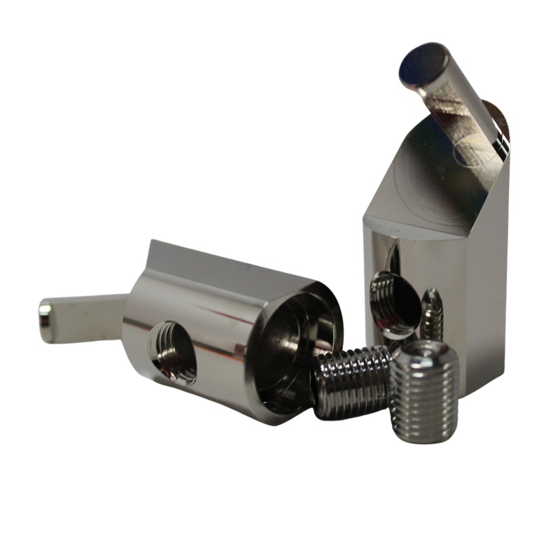 ILL Customz Single 1/0 GA to 4GA 45 Angled Amplifier Reducers 0-TO-4 Gauge