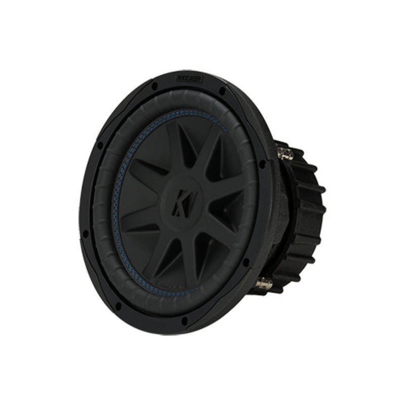 Kicker CompVX 10″ Dual 2 Ohm VC Car Subwoofer 1200W Peak Ceramic Magnet 44CVX102