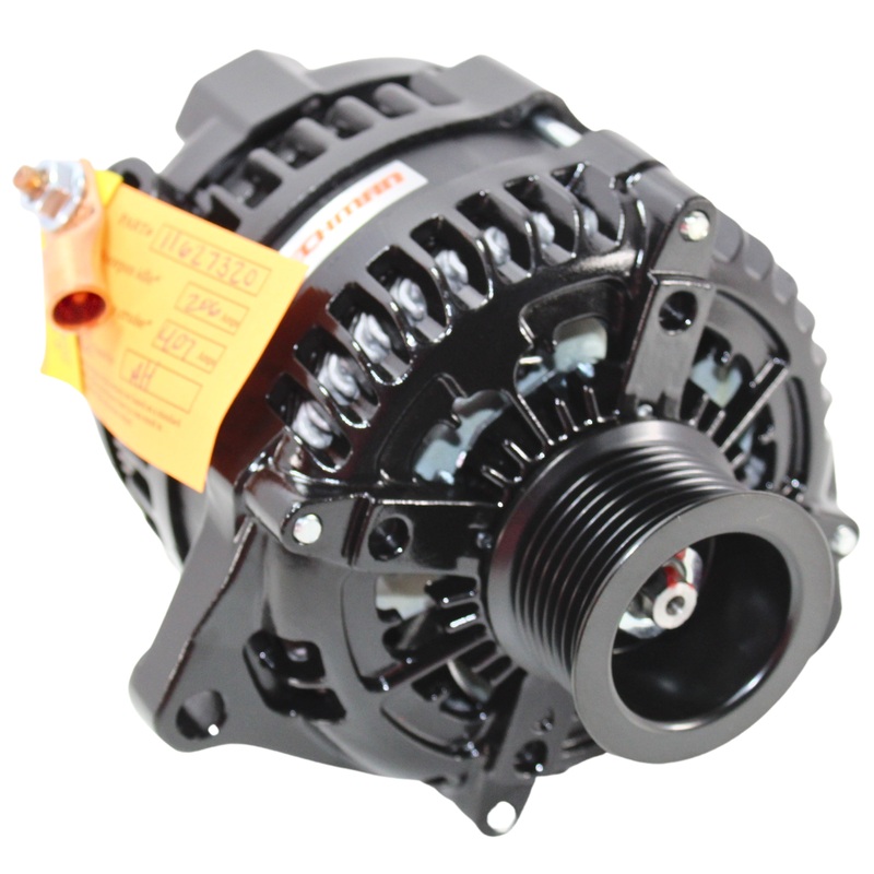 Mechman 320 Amp Elite Series High Output Alternator For Ford 6.7L Diesel Black