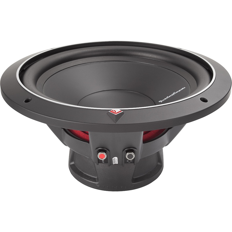 Rockford Fosgate P1S Punch P1 SVC 2/4-Ohm 12-Inch 250W RMS 500W Peak Subwoofer 2 Ohm