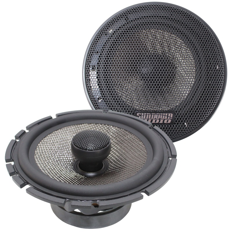 Sundown Audio SA Series 6.5″ 160 Watt Peak Coaxial Speakers (Pair) SA-6.5CX-V2