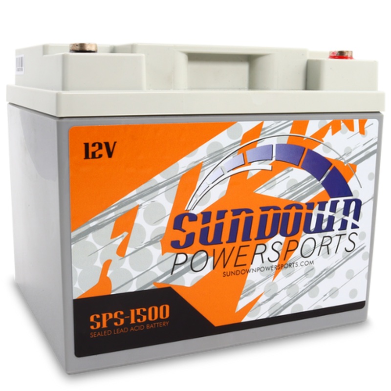 Sundown Powersports 1500 Amp 12 Volt 47aH AGM Battery SPS-1500