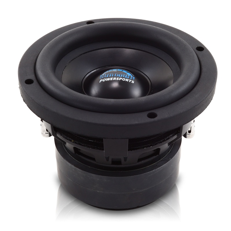 Sundown Powersports 6.5″ Subwoofer 250W RMS Dual 4 Ohm VC PSE-6.5