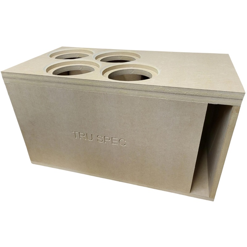 Tru Spec Back Vented Prefab Four Up Port 6.5″ Subwoofer Enclosure