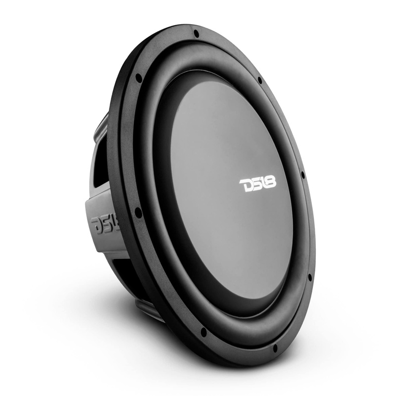 12″ Shallow-Mount Water-Resistant 600 Watt RMS Dual 2-Ohm Subwoofer DS18 PSW
