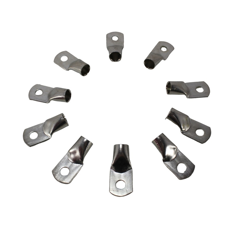 Full Tilt 1/0 AWG Gauge Tinned Copper Lug Pack of 10