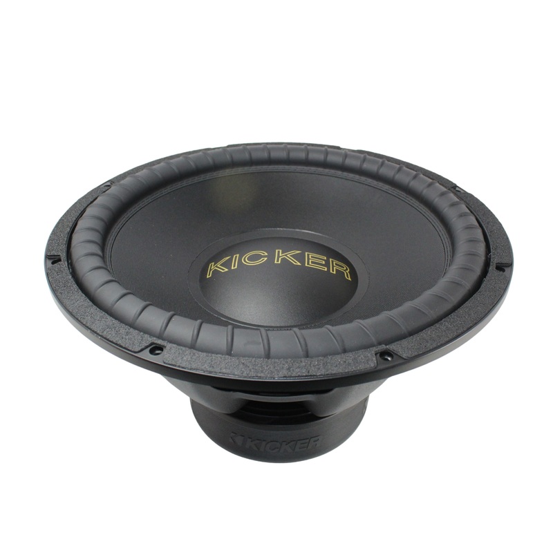 Kicker 50th Competition GOLD Edition 15 Inch Subwoofer Dual 4 Ohm VC 1600W Peak