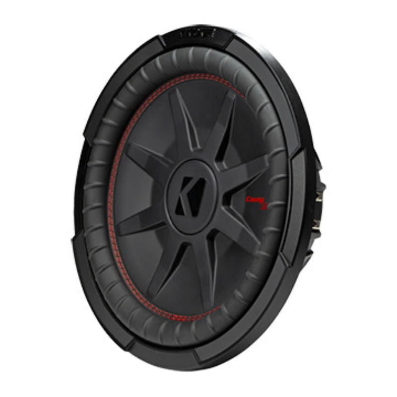 Kicker COMP RT Series 12″ Dual 2 Ohm 500 Watt RMS Subwoofer – 48CWRT122