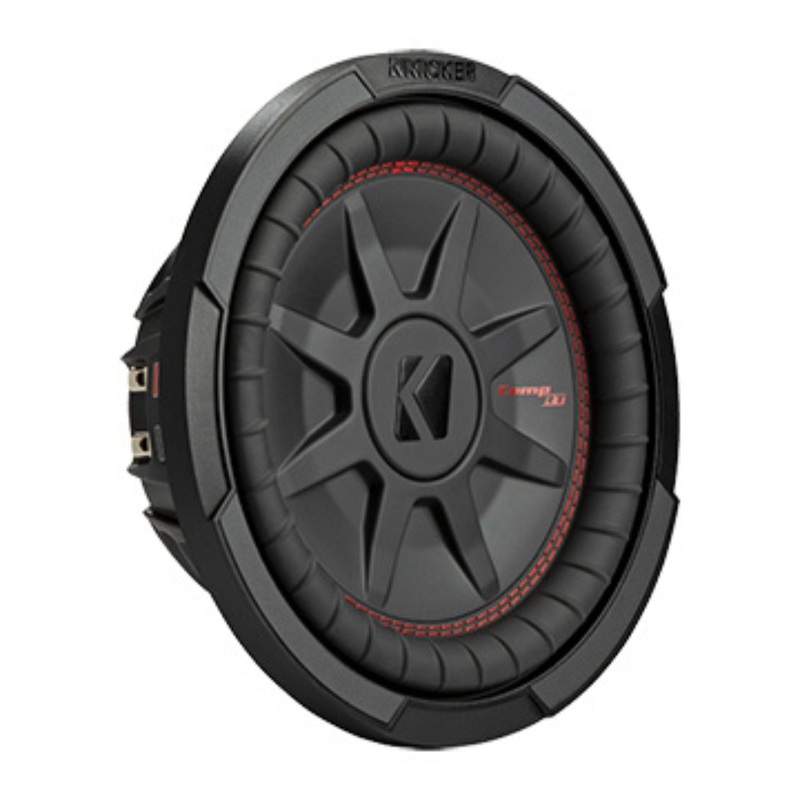 Kicker CompRT Series 10″ 400 Watts RMS Dual 2-Ohm Voice Coil Subwoofer