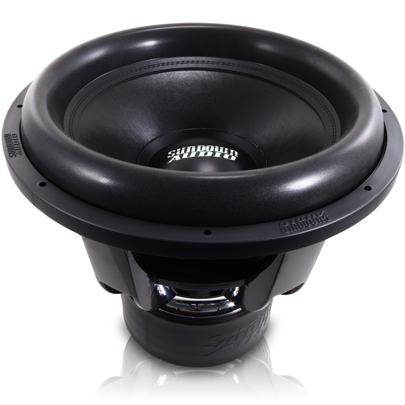 Sundown Audio Z v.6 Series 18″ 5000W Peak Dual 1 Ohm VC Car Subwoofer ZV6-18-D1