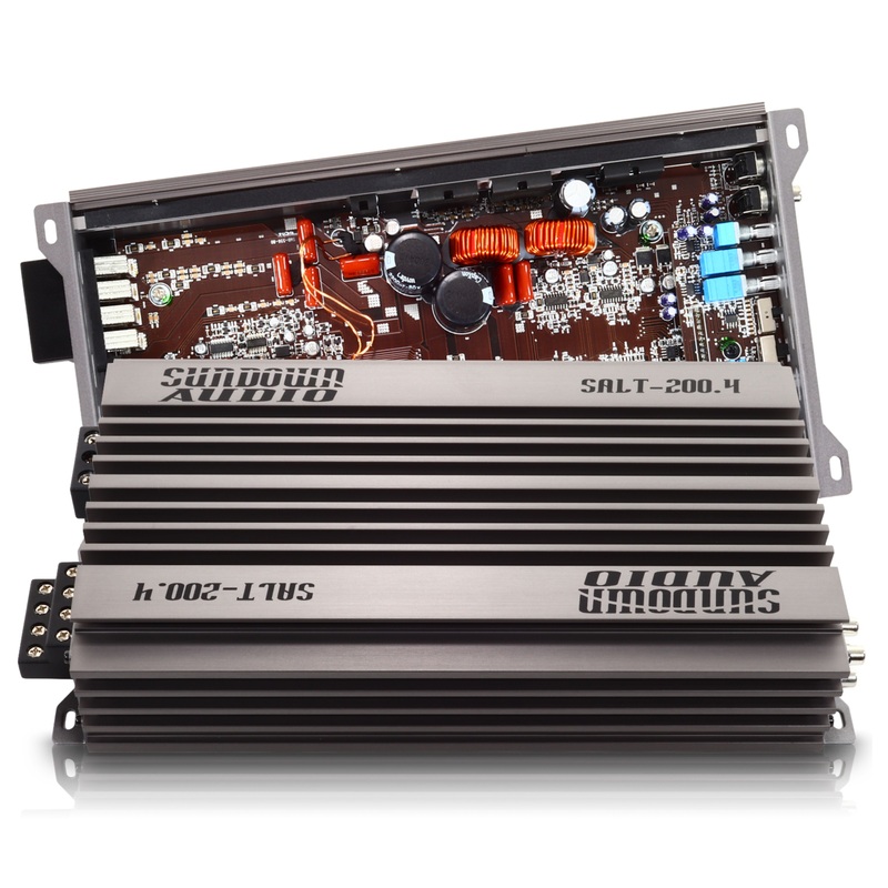 Sundown Car Audio 4 Channel Amplifier Full Range 700 Watt Class D SALT-200.4