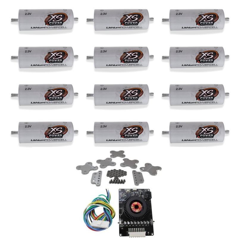 XS Power 12 Pack Kit 40 AH Lithium Cells 2.3v Lithium Titanate Oxide (LTO) 12 Pack
