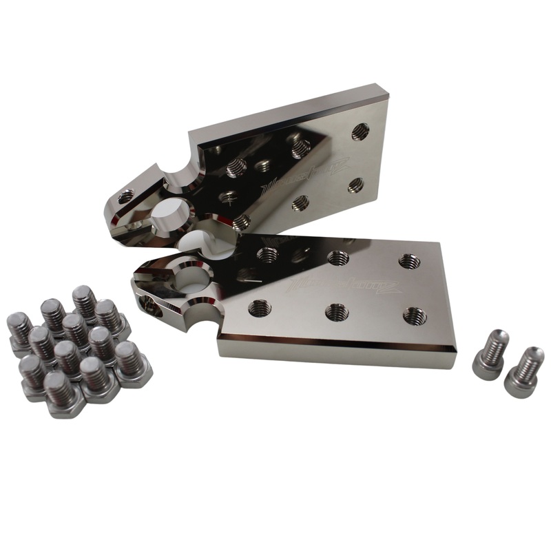 ILL Customz 6 Spot Battery Terminal Distribution Block 8AWG Lug SAE Top Post