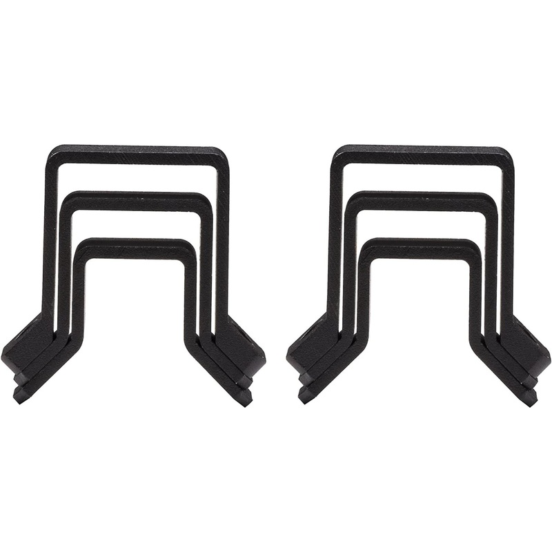 Kicker Aluminum Powerbar Bracket Kit for Square Tube Mounting Black 47KPBSQ