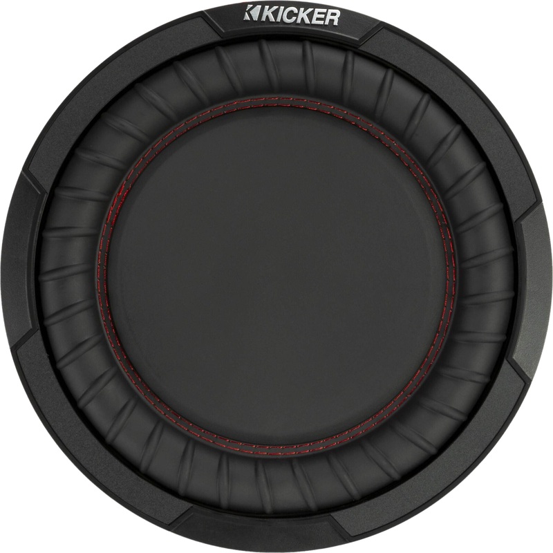 Kicker’s 10-Inch Round Bass Reflex Passive Radiator Subwoofer 47KBRW10