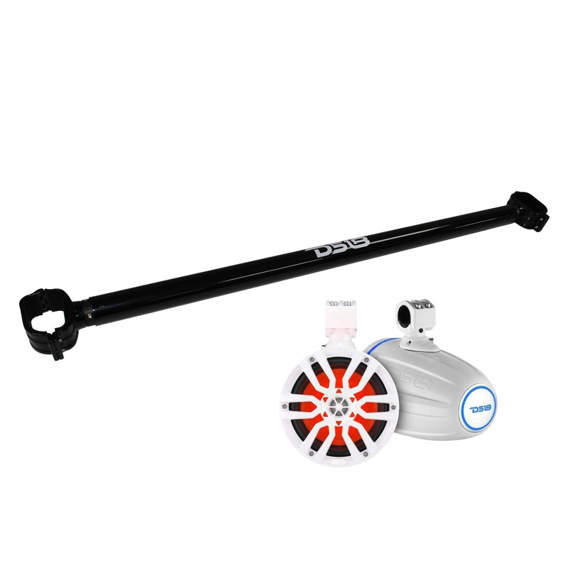 8″ Marine RBG Tower Speaker Pair w/Mounting tube for Bronco 6th Gen White DS18