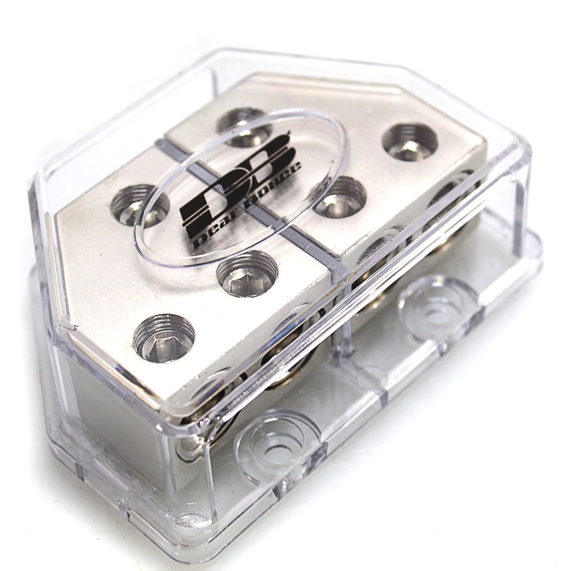 Deaf Bonce Machete Car Audio 4GA 2 to 4 Power Ground Distribution Block MD-240