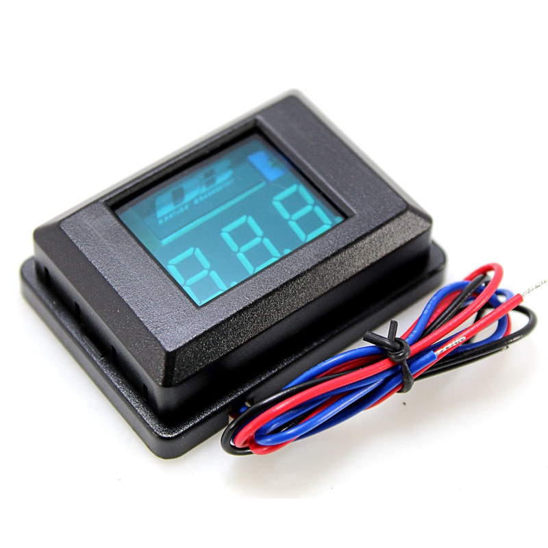 Deaf Bonce Machete Digital 3 Digit Voltmeter 12 Volt DC 9.5 to 16.5 Volts MV-01G