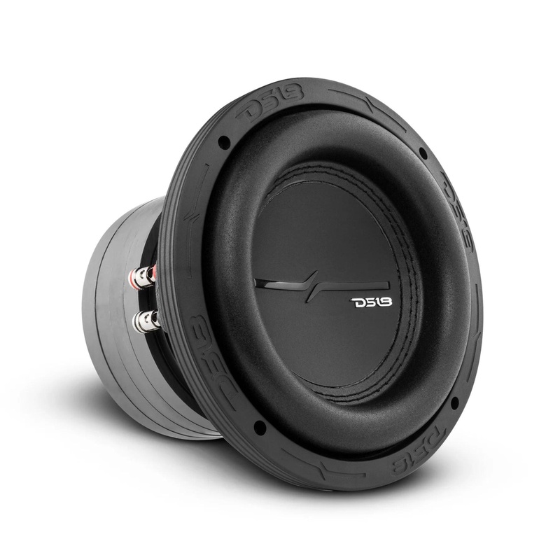 DS18 High Excursion 6.5″ Car Audio Subwoofer 600W Peak 4 Ohm DVC ZXI6.4D