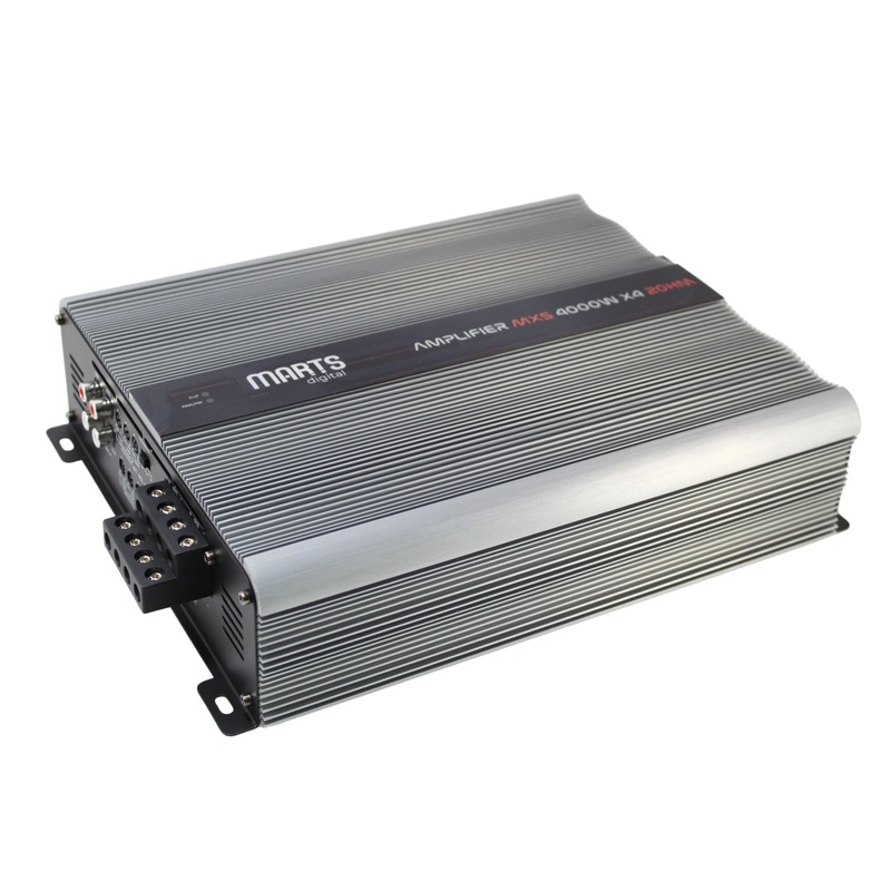 Marts Digital 4 Ch Amplifier Full Range Class D Compact 4000w 2 ohm MXS-4000×4-2