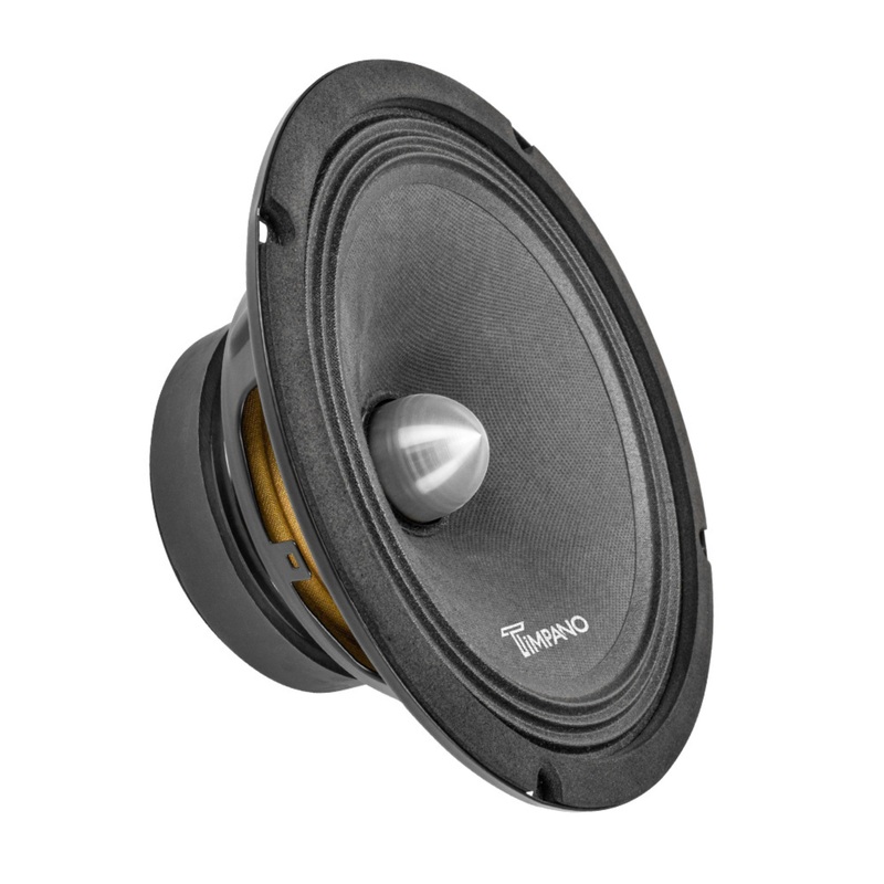 Timpano 8 Inch 400W 4 Ohm Midrange Pro Audio Loudspeaker With Bullet MR8-4BULLET
