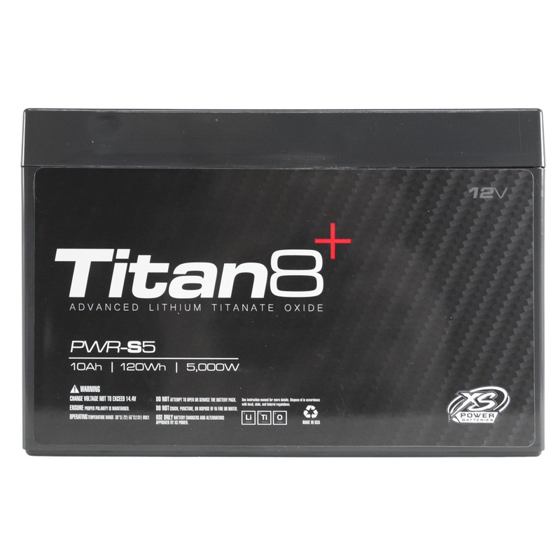 XS Power Titan 8 5000 Watt 12V 2000 Max Amps Lithium Battery NO TERMINALS PWR-S5