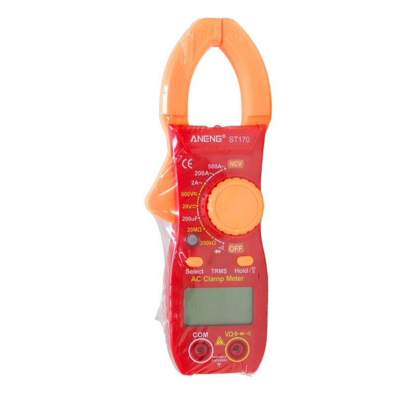 Aneng Digital AC/DC Voltage High Precision Non-Contact Clamp Multimeter ST170