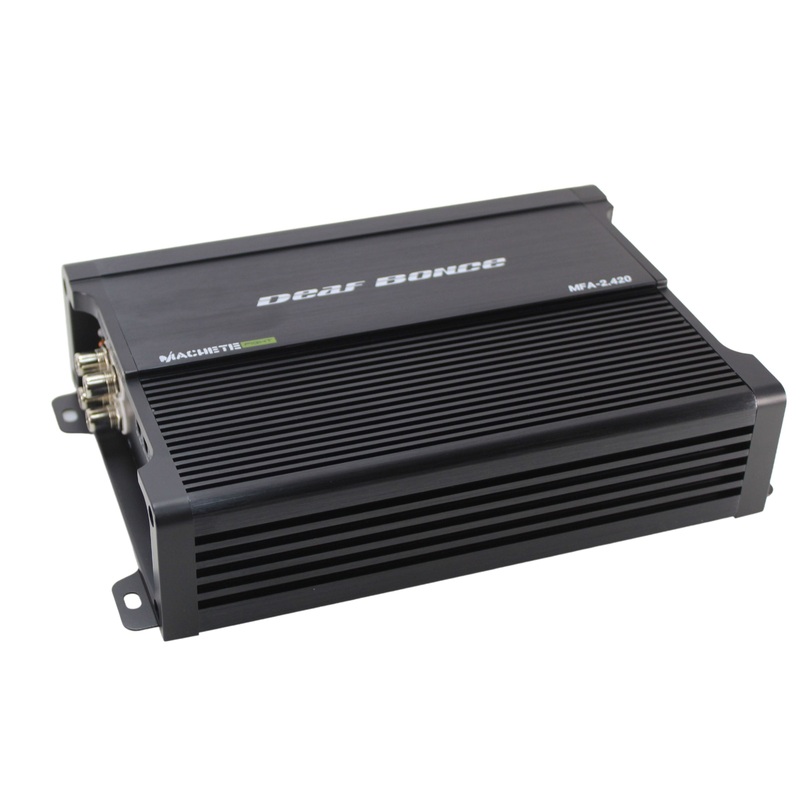 Deaf Bonce Machete Fight Amplifier 2 Channel 1260Watts RMS Class D MFA-2.420