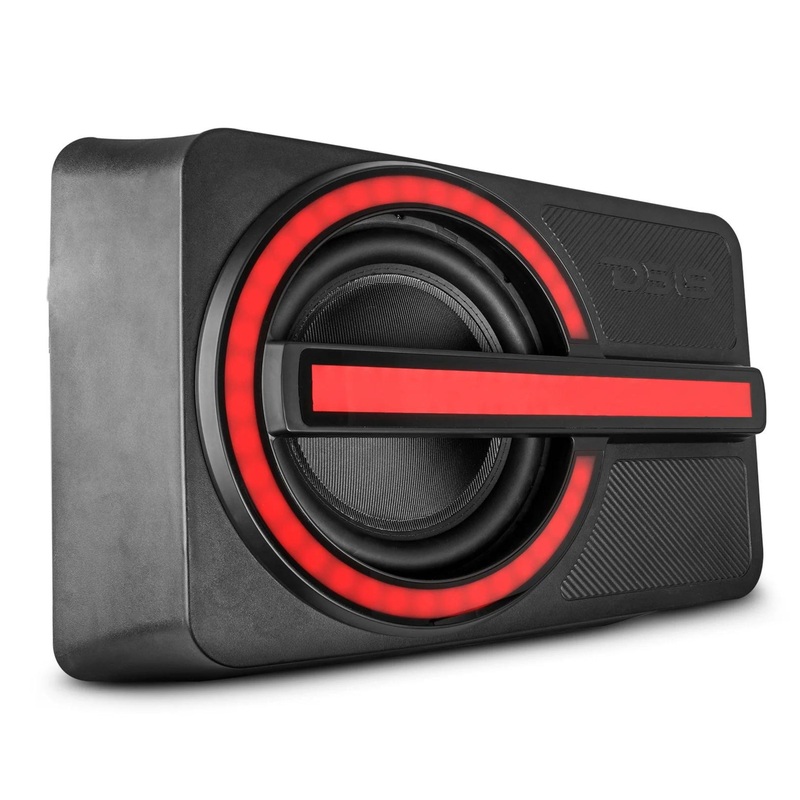 DS18 Bronco Tailgate Loaded Shallow 12″ Subwoofer Ported Enclosure 1600W 2 Ohm