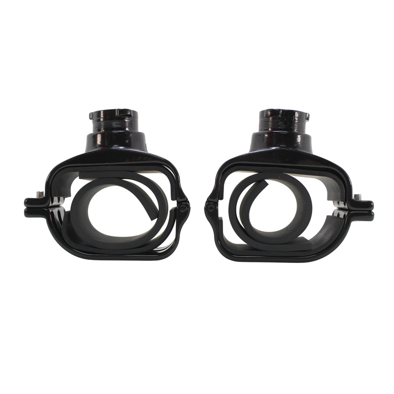 DS18 NXL-X CF-X Tower Mounting Clamps for 6th Gen Bronco Roll Bar BRO-CLPX/BK