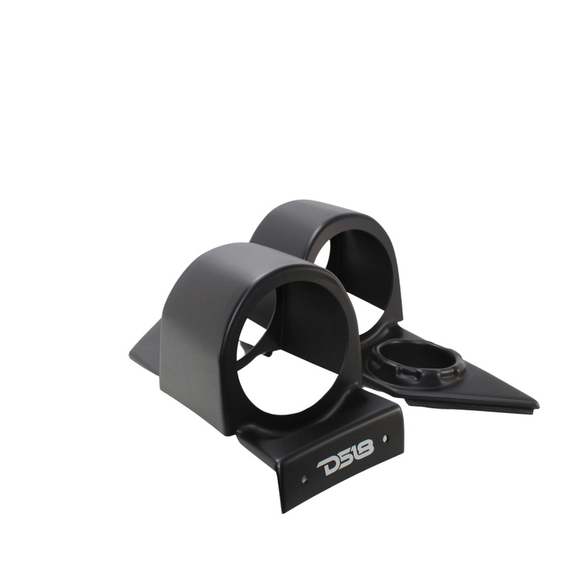 DS18 Slingshot Head rest 2 x 6.5″ Empty Enclosure For 2 x NXL-6-BK DS-SLG-HD6