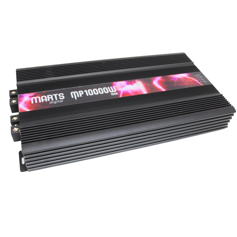 Marts Digital Premium Monoblock Amplifier 10,000 Watts 1 Ohm Class D MP-10000-1