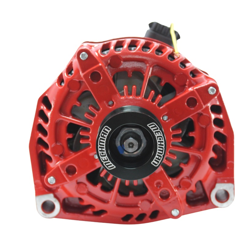Mechman 400 Amp High Output Alternator For 96-04 GM Truck 4.3L-6.0L Red Ford Engine Red