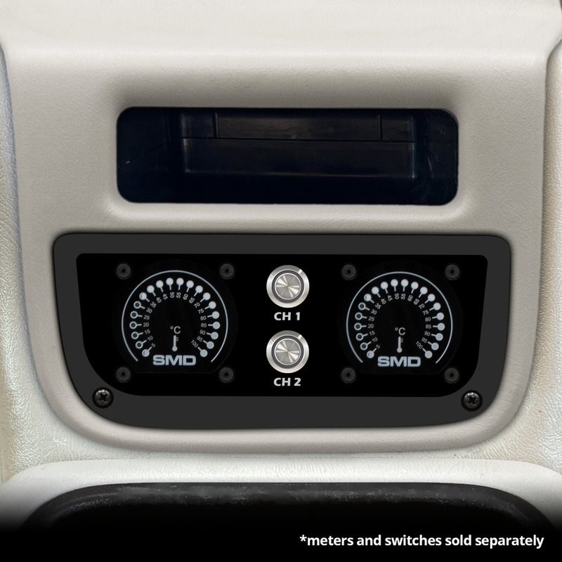 Sparked Innovations SMD Switch Panel Dual Meter for 99-02 GM Suburban