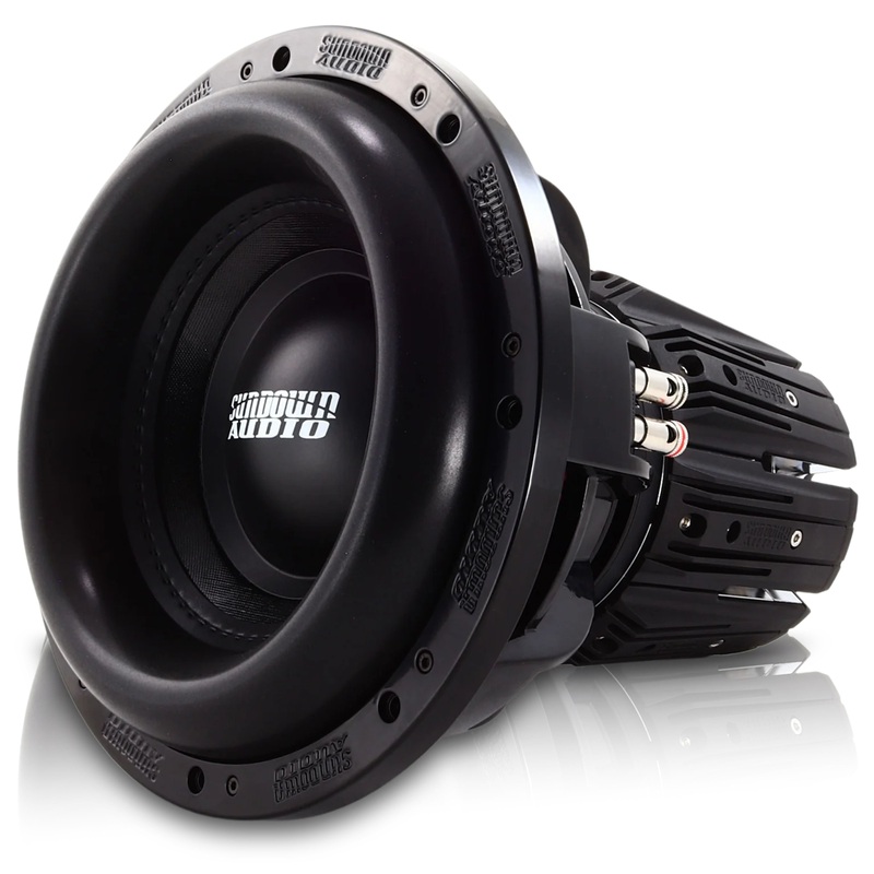 Sundown Car Audio 12″ Nightshade Subwoofer Dual 1/2 Ohm V.6 3000W RMS Dual 1 Ohm