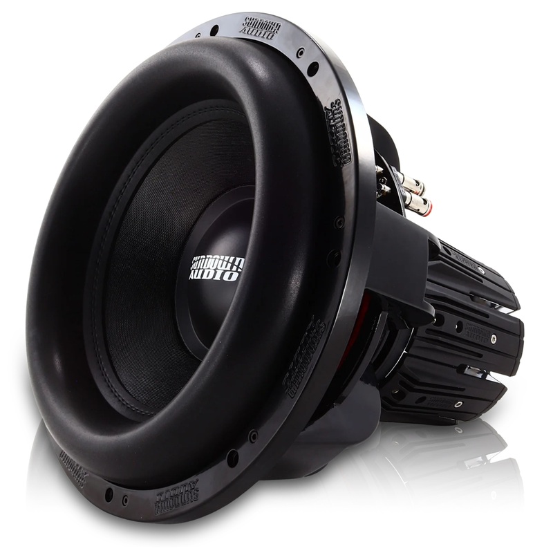 Sundown Car Audio 15″ Nightshade Subwoofer Dual 1/2 Ohm V.6 3000W RMS Dual 1 ohm