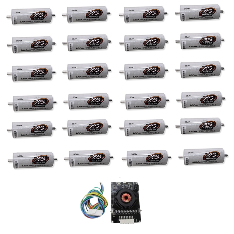 XS Power 24 Pack Kit 35AH Lithium Cells 2.3v Lithium Titanate Oxide (LTO) Lot 24 Pack