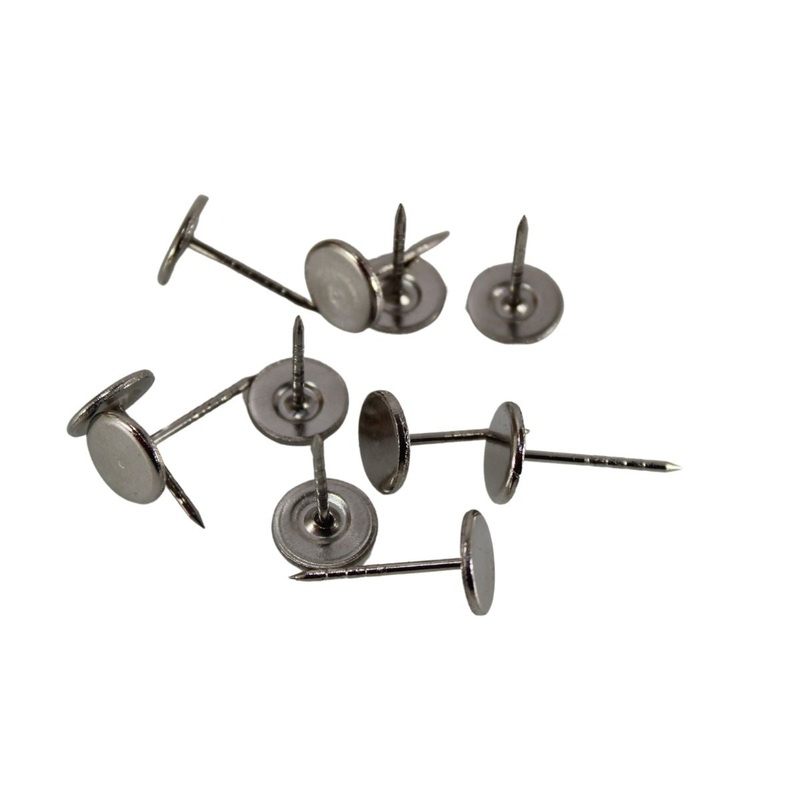 1000pcs 16mm Grooved Flathead Security Tag Pins  Compatible with EAS Systems