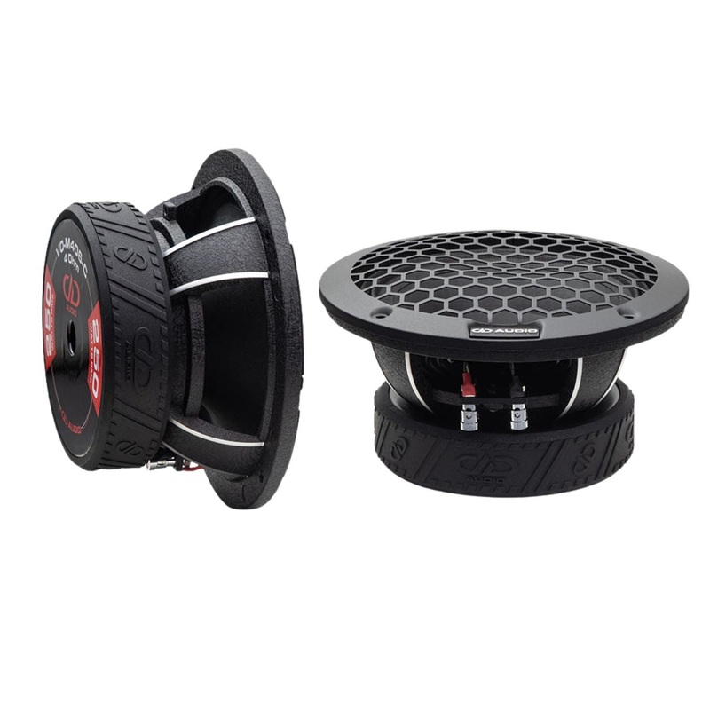 6.5″ Midrange 250 Watt RMS 4 Ohm Midrange Car Audio Speakers Pair DD Audio
