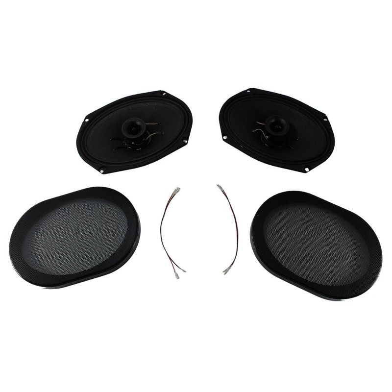 6×9 250 Watt RMS 4-ohm 2-Way Coaxial Speakers VO-XN369 DD Audio