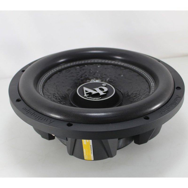 Audiopipe 12″ 800W Max Dual Voice Coil 4-Ohm Shallow Mount Subwoofer OPEN BOX