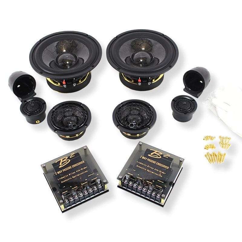 B2 Audio 3 Way 6.5″ REF SQ Series Component Passive Crossover